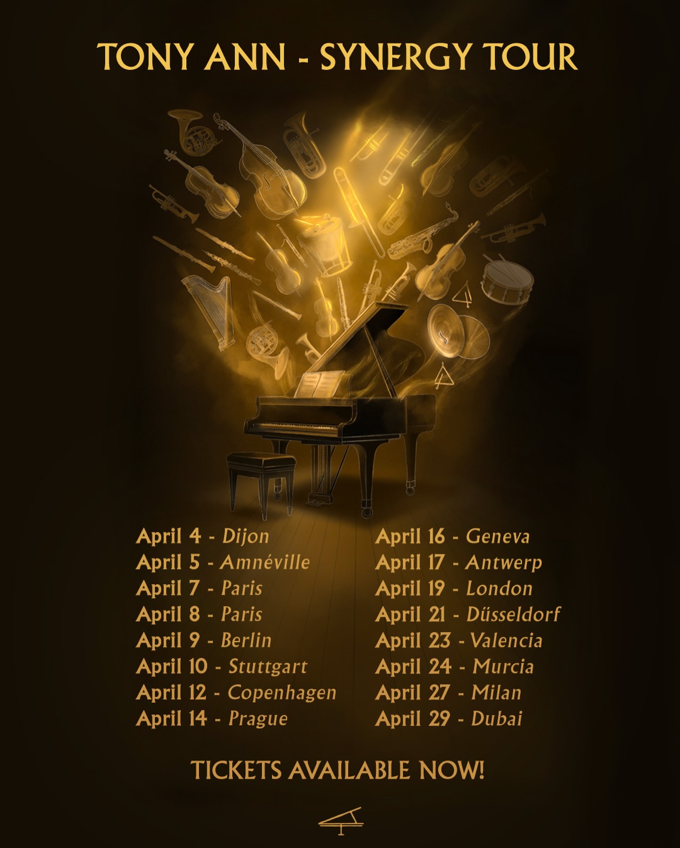 Tony Ann Tour Poster 2026